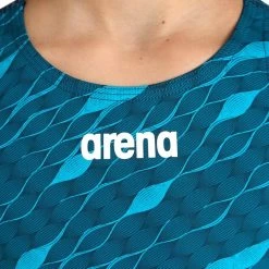 Arena Girls Powerskin ST NEXT Clean-Sea Blue 10 Arena Girls Powerskin ST NEXT Clean-Sea Blue -Swim Pro Shop 006350 101 powerskin st next le ob jr 004