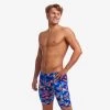 Funky Trunks Mens Training Jammers - Mad Mirror -Swim Pro Shop 020234