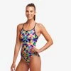Funkita Ladies Diamond Back-Crystal Eyes -Swim Pro Shop 020433