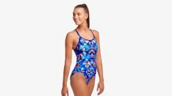 Funkita Ladies Diamond Back One Piece - Mad Mirror