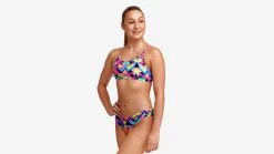 Funkita Girls Racerback Two Piece-Crystal Eyes