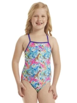 Amanzi Toddler Girls One Piece - Enchanted Safari