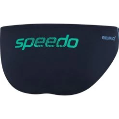 Speedo Mens Endurance Logo Brief - Navy Amazon Bluebell -Swim Pro Shop 13685 7721 2
