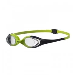 Arena Junior Spider Goggles - Navy Citronella Clear