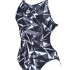 Arena Womens Shattered Glass Lightech One Piece - Black -Swim Pro Shop 1d9eab8c2424e46bceb74c3fbf648eaa742e7e1b