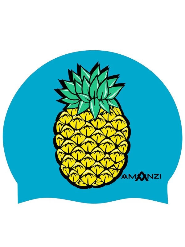 Amanzi Pineapple Swim Cap 3 Amanzi Pineapple Swim Cap