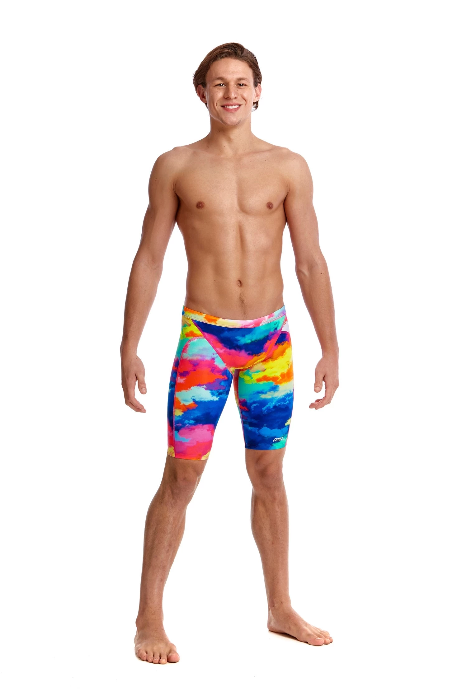 Funky Trunks Mens Training Jammers - Cumulus 3 Funky Trunks Mens Training Jammers - Cumulus