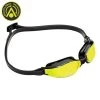 AQUA SPHERE Aquasphere Xceed Goggles - Yellow Titanium Mirror Lens Black -Swim Pro Shop 3060 source 1655779064