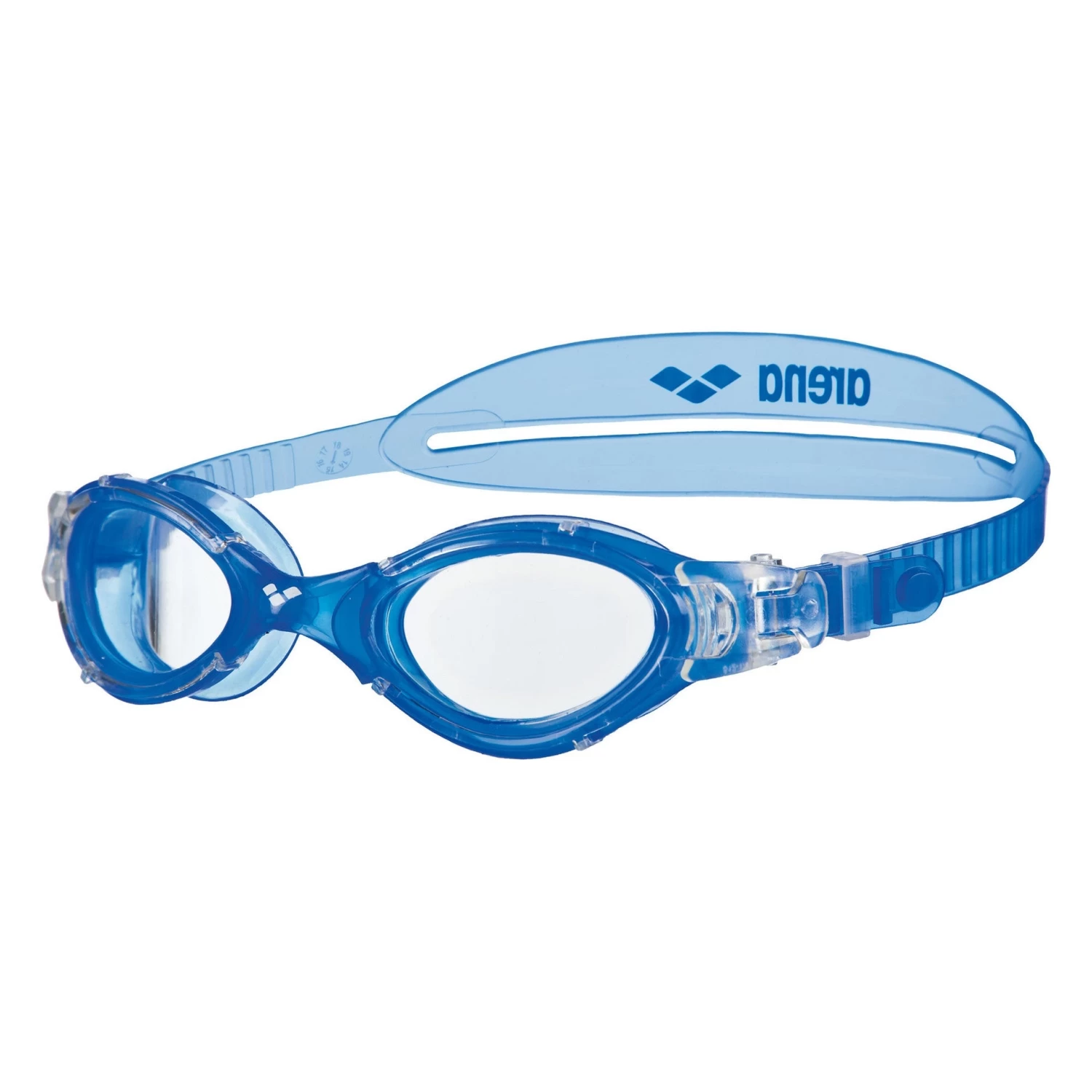 Arena Nimesis Crystal Medium Goggles (Triathlon Training) - Clear Blue 3 Arena Nimesis Crystal Medium Goggles (Triathlon Training) - Clear Blue