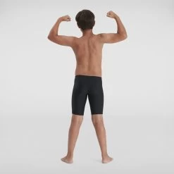 Speedo Boys Medley Logo Jammer - Black Aredesia -Swim Pro Shop 8 12411G692 3