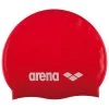 Arena Classic Silicone Cap - Red -Swim Pro Shop 91662 044 classic silicone 008 r s