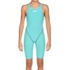 Arena Womens Powerskin ST 2.0 Open Back - Aquamarine