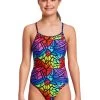 Funkita Girls Diamond Back One Piece - Cabbage Patch 2 Funkita Girls Diamond Back One Piece - Cabbage Patch -Swim Pro Shop FS11G CABBAGE PATCH 01