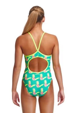 Funkita Girls Diamond Back One Piece - Juicy Jam -Swim Pro Shop FS11G JUICY JAM 02