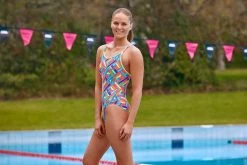 Funkita Ladies Twisted One Piece - Panel Pop 12 Funkita Ladies Twisted One Piece - Panel Pop -Swim Pro Shop FS11L PANEL POP L1