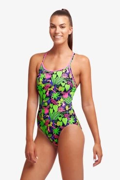 Funkita Ladies Diamond Back One Piece - Sloth Slumber 7 Funkita Ladies Diamond Back One Piece - Sloth Slumber -Swim Pro Shop FS11L SLOTH SLUMBER 13
