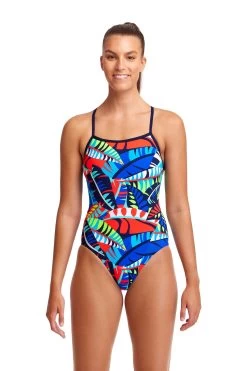 Funkita Ladies Single Strap One Piece - Face Palm