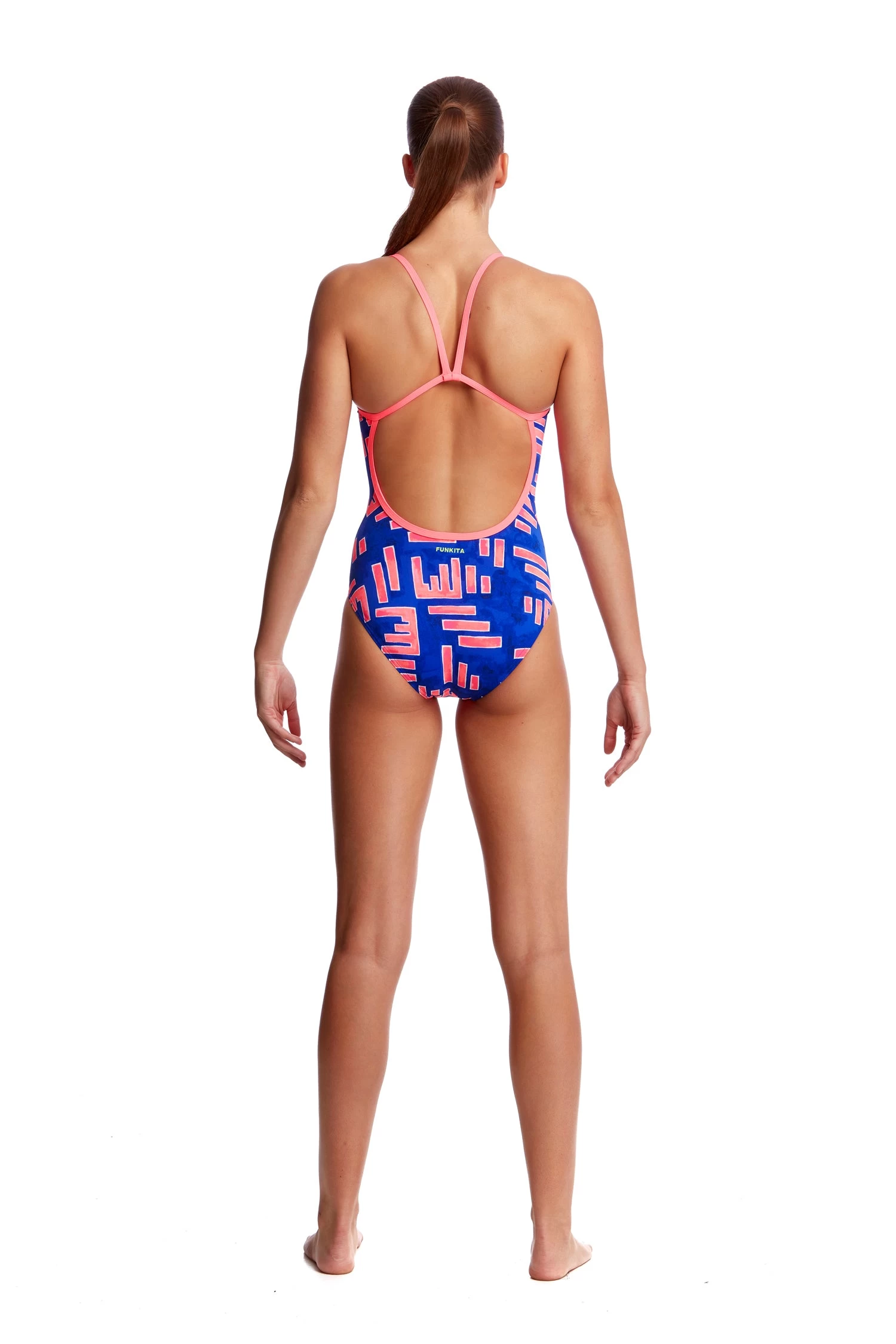 Funkita Ladies Single Strap One Piece - Hot Rod 4 Funkita Ladies Single Strap One Piece - Hot Rod - Image 2