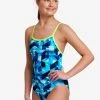 Funkita Girls Single Strap One Piece - Hidden Depths -Swim Pro Shop FS16G HIDDEN DEPTHS 13
