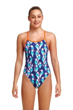 Funkita Girls Single Strap One Piece - Pengoo Parade