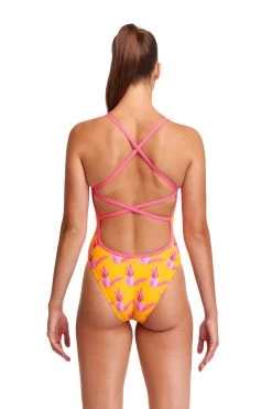 Funkita Ladies Strapped In One Piece - Pineapple Punch -Swim Pro Shop FS38L PINEAPPLE PUNCH 02