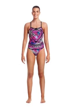 Funkita Ladies Strapped In One Piece - Skull Swim