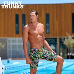 Funky Trunks Mens Training Jammers - Strapped In -Swim Pro Shop FT SOCIAL D2 18 013