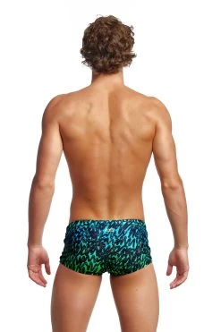 Funky Trunks Mens Plain Front Trunks - Spraying Alive 7 Funky Trunks Mens Plain Front Trunks - Spraying Alive -Swim Pro Shop FT01M SPRAYING ALIVE 02