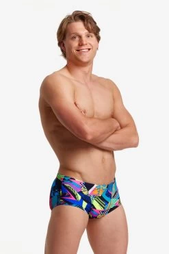Funky Trunks Mens Classic Trunks - Bel Air Beats