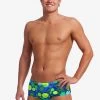 Funky Trunks Classic Trunks - Blue Bottle -Swim Pro Shop FT30M BLUE BOTTLE 06