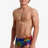 Funky Trunks Mens Classic Trunks - Cabbage Patch 1 Funky Trunks Mens Classic Trunks - Cabbage Patch -Swim Pro Shop FT30M CABBAGE PATCH 7