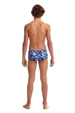 Funky Trunks Boys Classic Trunks - Futurismo 7 Funky Trunks Boys Classic Trunks - Futurismo -Swim Pro Shop FT32B FUTURISMO 02