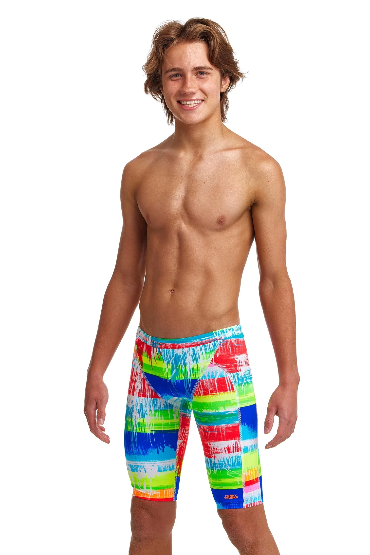 Funky Trunks Boys Training Jammers - Dye Hard 3 Funky Trunks Boys Training Jammers - Dye Hard