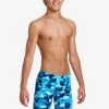 Funky Trunks Boys Training Jammers - Hidden Depths -Swim Pro Shop FT37B HIDDEN DEPTHS 3