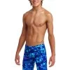 Funky Trunks Boys Training Jammers - Leaf Laser -Swim Pro Shop FT37B LEAF LASER 01