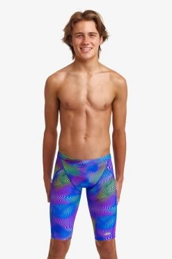 Funky Trunks Boys Training Jammers - Screen Time -Swim Pro Shop FT37B SCREEN TIME 18