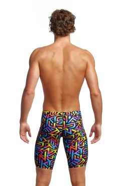 Funky Trunks Mens Training Jammers - Brand Galaxy -Swim Pro Shop FT37M BRAND GALAXY 02