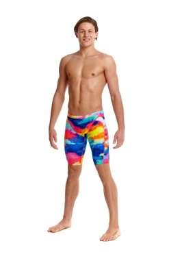 Funky Trunks Mens Training Jammers - Cumulus 9 Funky Trunks Mens Training Jammers - Cumulus -Swim Pro Shop FT37M CUMULUS 0366