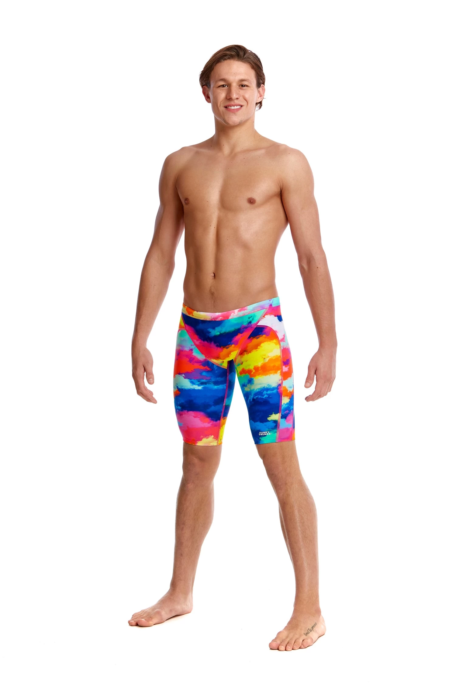 Funky Trunks Mens Training Jammers - Cumulus 4 Funky Trunks Mens Training Jammers - Cumulus - Image 2