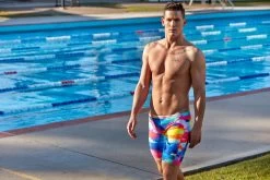 Funky Trunks Mens Training Jammers - Cumulus 11 Funky Trunks Mens Training Jammers - Cumulus -Swim Pro Shop FT37M CUMULUS L1