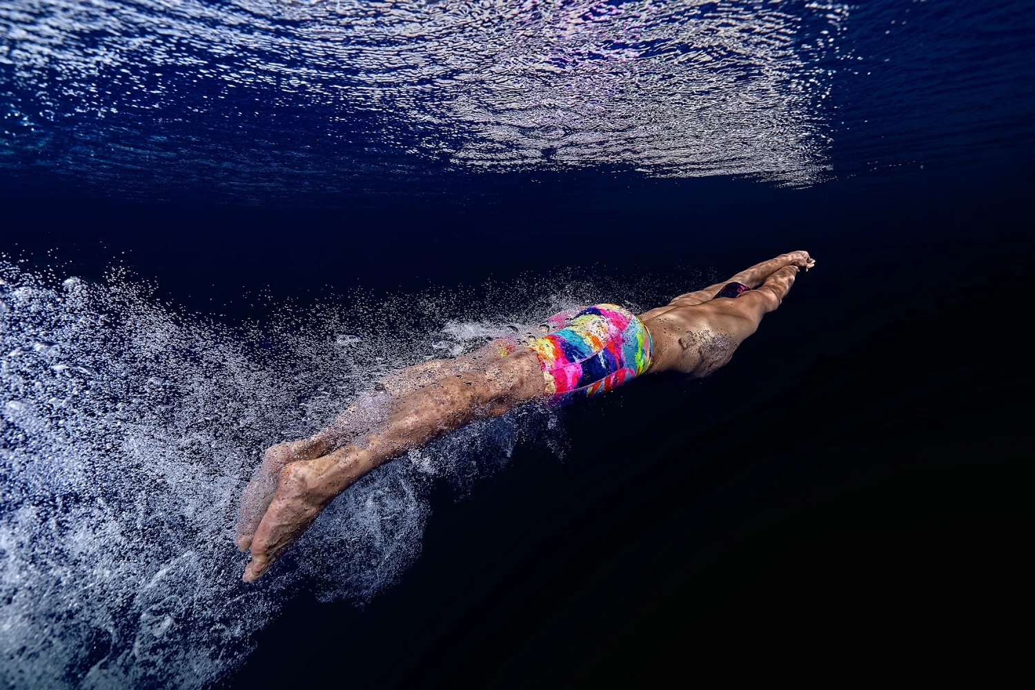 Funky Trunks Mens Training Jammers - Cumulus 8 Funky Trunks Mens Training Jammers - Cumulus - Image 6