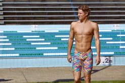 Funky Trunks Mens Training Jammers - Panel Pop 12 Funky Trunks Mens Training Jammers - Panel Pop -Swim Pro Shop FT37M PANEL POP L2