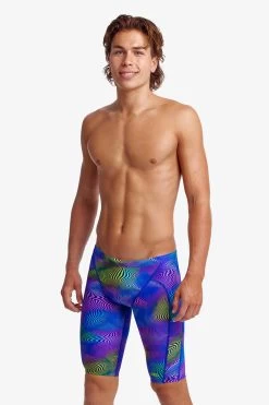 Funky Trunks Mens Training Jammers - Screen Time -Swim Pro Shop FT37M SCREEN TIME 10