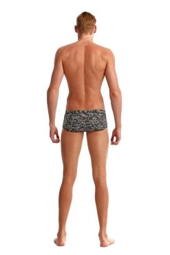 Funky Trunks Mens Eco Classic Trunks - Zebra Crossing -Swim Pro Shop FTS001M ZEBRA CROSSING 02