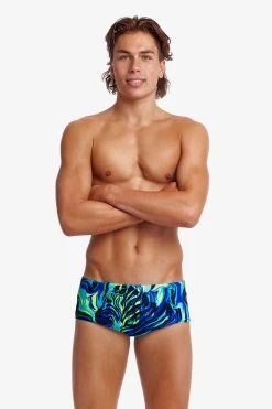 Funky Trunks Mens Sidewinder Trunks - Zeds Dead -Swim Pro Shop FTS010M ZEDS DEAD 03