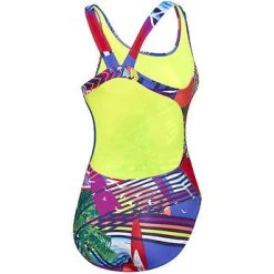 Speedo Girls Leaderback One Piece - Endless Summer -Swim Pro Shop Girls Leaderback One Piece Back Endless Summer