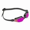 AQUA SPHERE Aquasphere Xceed Goggles - Pink Titanium Mirror Lens Black -Swim Pro Shop OIP