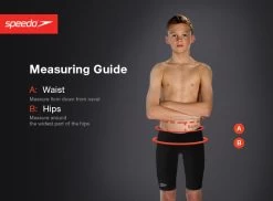 Speedo Junior Boys LZR Ignite Jammer - Black/Miami Lilac -Swim Pro Shop SPE913 BOYS RACING SUIT GUIDE 1