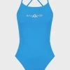 Amanzi Womens Tie Back One Piece - Azure 2 Amanzi Womens Tie Back One Piece - Azure -Swim Pro Shop amanzi azure tie back one piece am19190