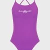 Amanzi Womens Tie Back One Piece- Fandango Purple -Swim Pro Shop amanzi fandango tie back one piece am19247